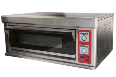 Pizza Oven Roti Kue Mesin Komersial tahan lama 304 Stainless Steel Shell