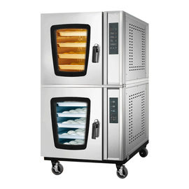 Restoran Kue Komersial Oven Disesuaikan Steam Listrik Hot Air Convection Oven