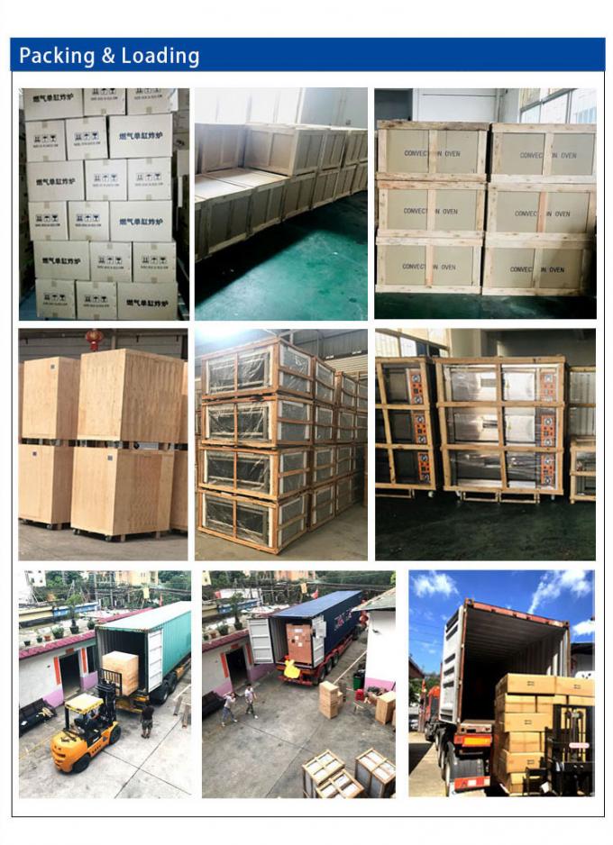 Desain Profesional dan Tim Teknis untuk Customized Komersial Baking Oven 6