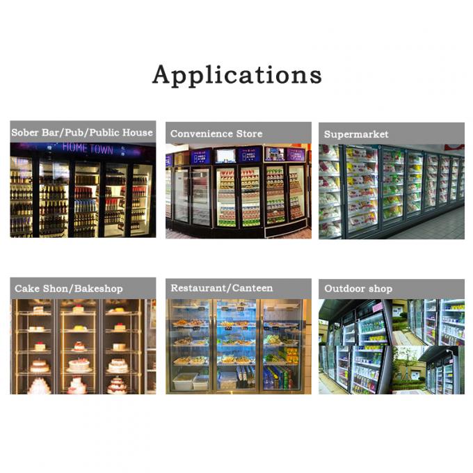 Peralatan pendingin industri yang dapat disesuaikan dengan segel kantong udara ganda dan roda universal kekuatan tinggi 5