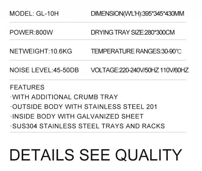 Perlengkapan Dapur Range Glead Dapur 18 Tahun Pengalaman 180 Klien di Seluruh Dunia Komersial Baking Oven 8