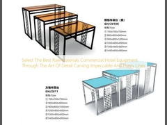 Memilih Bahan Baku Terbaik Peralatan Hotel Komersial Melalui Seni Detail Ukiran Garis yang Tidak Bercacat Dan Buram