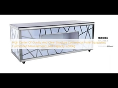 Pusat Gravitasi Tinggi Dan Struktur Jelas Peralatan Hotel Komersial Pengukuran Disesuaikan Kapasitas Beban ≥200kg