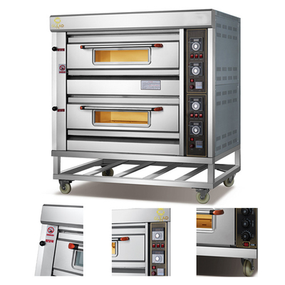 220v Peralatan Kue Komersial Portable Outdoor Vassoi Oven Rak Kerucut Rumah Kecil