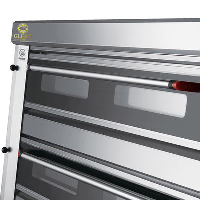 220v Peralatan Kue Komersial Portable Outdoor Vassoi Oven Rak Kerucut Rumah Kecil