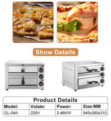 Kitchen Combi Pizza Oven Terowongan Listrik Luar Ruangan Untuk Roti Rumah Roti Micro Headlinght Cooker