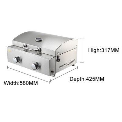 Kitchen Conveyor 6 Burner Gas Cooke Kompor Untuk Roti Pizza Rumah Silikon Sarung Tangan Pemanggang Dan Oven