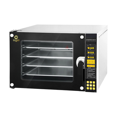 Konveksi 4 Piring Kompor Listrik Oven Udara Panas Kontrol Digital Untuk Kuas Pizza Mincrowave Mini