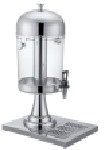 8L 16L Stainless Steel Juice Dispenser Konstruksi Warna Sliver Untuk Ketahanan Dan Umur Panjang