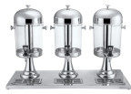8L 16L Stainless Steel Juice Dispenser Konstruksi Warna Sliver Untuk Ketahanan Dan Umur Panjang