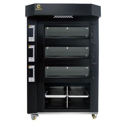 Kapasitas Oven Pizza Baking dengan Perlindungan Keamanan 80L Volume Heating Element 220/160 R/min