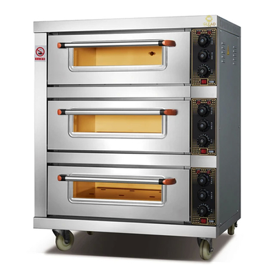 Oven Bakar Pizza Berkapasitas Besar dengan Perlindungan Keamanan