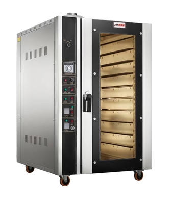 Baja tahan karat Komersial Baking Oven Konveksi Oven 10 Tray Produktivitas LPG/gas alam