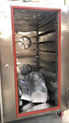 Baja tahan karat Komersial Baking Oven Konveksi Oven 10 Tray Produktivitas LPG/gas alam