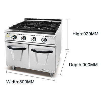 Ristorant Gas Oven Cooker GL-RS-4H Dimensi internal 568x590x270 4.15/5.85Kg/jam Konsumsi