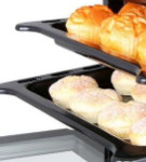 Professional A Grade 1 Lapisan 2 Tray Bakery Oven untuk Pizza dan Roti