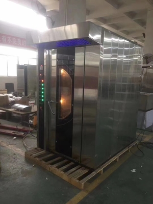 Produktivitas JYMX-64Q Peralatan Bakar Oven Rotary Listrik/Gas/Diesel untuk Pizza/Roti