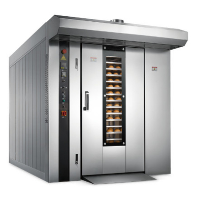 Peralatan kue dan pizza baja tahan karat 4.5kw Listrik/Gas/Diesel Komersial Oven JYMX-64Q