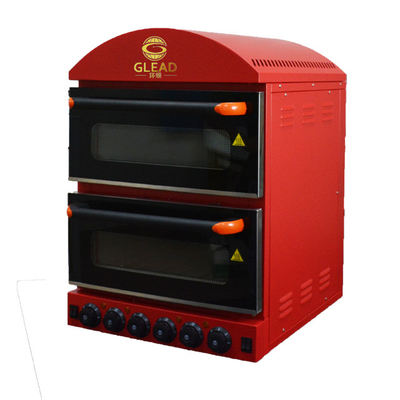 Produktivitas Peralatan kue komersial Mesin roti pizza 4kw 220-240V/50Hz-60Hz