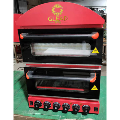 Produktivitas Peralatan kue komersial Mesin roti pizza 4kw 220-240V/50Hz-60Hz