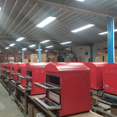 Produktivitas Peralatan kue komersial Mesin roti pizza 4kw 220-240V/50Hz-60Hz