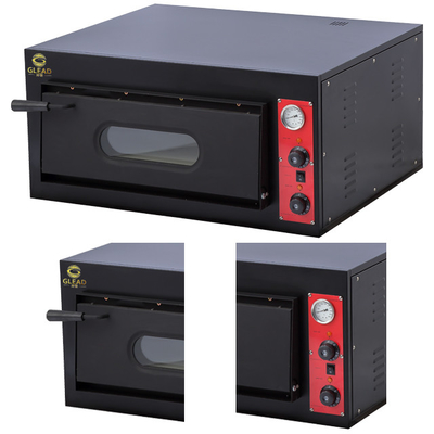 Listrik 1 Lapisan Pizza / Oven Roti 380V Peralatan Baking Komersial untuk Produktivitas