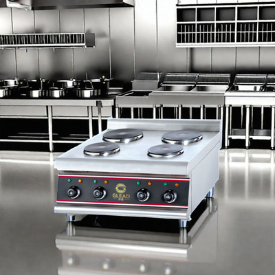 Peralatan memasak listrik GL-RU-4A 1-4 Dek 0-300.C Kisaran suhu