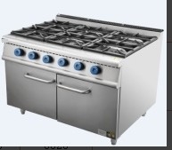Peralatan Masak GL-RS-6 Baja tahan karat NG/LPG 3.95/5.66Kg/jam Konsumsi gas