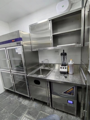 Komersial Rentang Gas Baja Ringan 6 Kompor untuk Restoran Tugas Berat