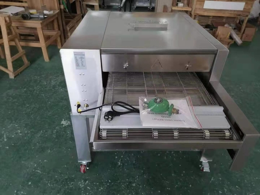 Marble Base Pizza Baking Oven 80KG Peralatan Komersial untuk Pizza Sempurna