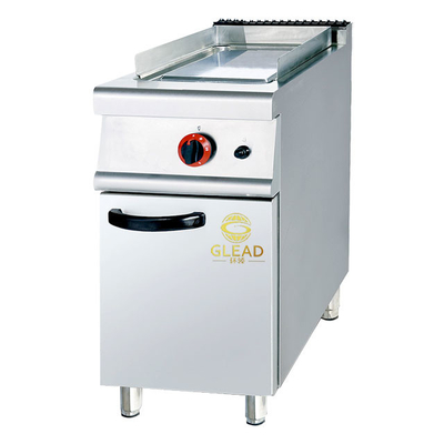 330x580x20 Ukuran piring Griddle Peralatan dapur komersial untuk LPG/NG Power