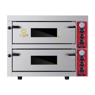 Heavy Duty Komersial Baking Oven 9kW Rentang suhu 115KG Berat bersih