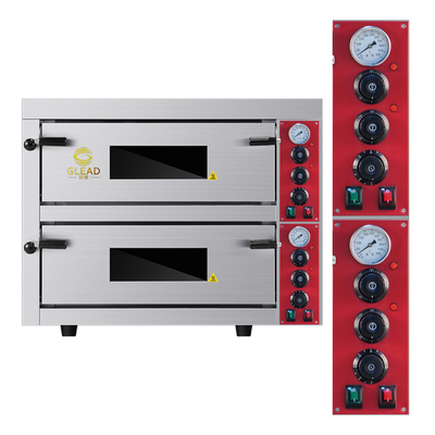 Heavy Duty Komersial Baking Oven 9kW Rentang suhu 115KG Berat bersih