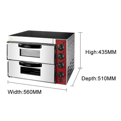 Peralatan kue komersial kelas atas -220-240V A 560*556*435mm