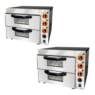 Baking Pizza Fungsi 2.7KW Peralatan baking komersial dengan A
