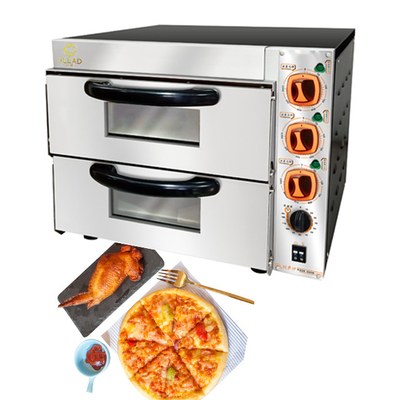 Baking Pizza Fungsi 2.7KW Peralatan baking komersial dengan A