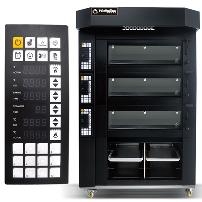 Electric Baking Oven A 6-Tray Pizza Baker dengan 20,7kw Power