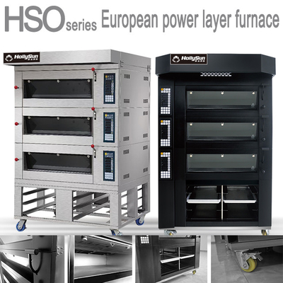 Efisiensi Listrik Pizza Baking Oven 20,7kw 380V Peralatan dapur komersial