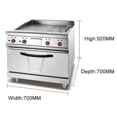 Power Fast Food Kitchen Equipment Model GL RGE R Dengan Berat 214kg Dan Tegangan 12,5kw