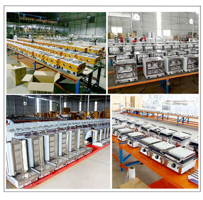 Peralatan Masakan Masakan Komersial Baja Ringan Listrik 125kw GL RGE R