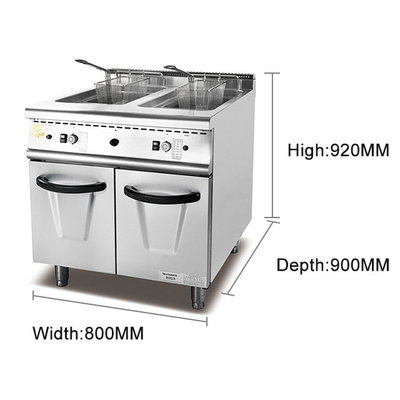 Peralatan dapur makanan cepat saji stainless steel 800×900×850 70 untuk dapur profesional