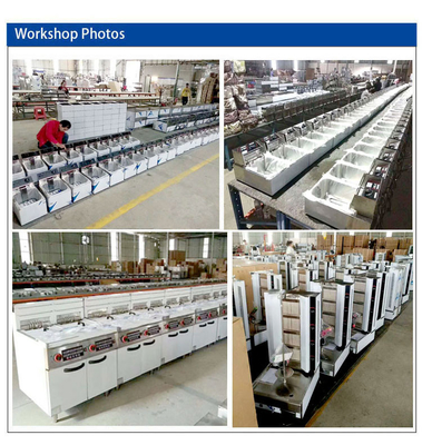 Peralatan Masak Restoran 174Kg 800×900×850 70 dengan R13/4 Koneksi Gas