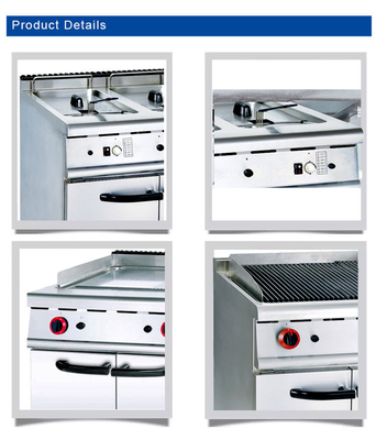 800×900×850 70 Peralatan dapur makanan cepat saji untuk makanan cepat saji dan nyaman