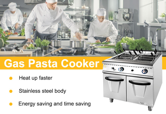 Peralatan Masak Restoran Gas 800×900×850 70 yang ampuh dengan LPG/NG 31 Power Supply