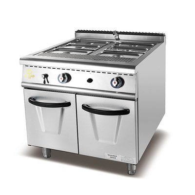 800×900×850 70 Konsumsi Gas Peralatan Masakan Restoran untuk Masakan Volume Tinggi