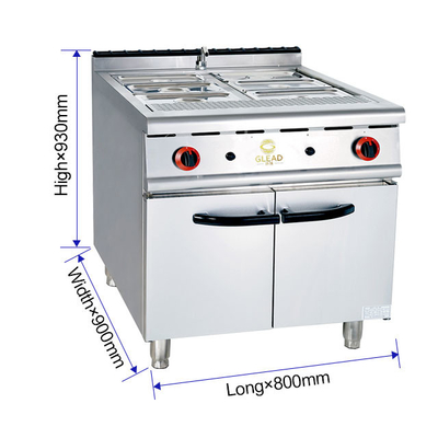 Konsumsi Gas LPG/NG Peralatan Masak Restoran untuk Dapur Komersial yang Diperlukan
