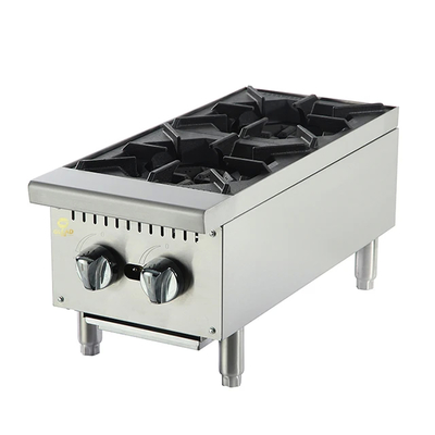 GL-K6015R Stainless Steel Gas Counter Top Pasta Cooker LPG / NG Sumber Daya 38 G.W.
