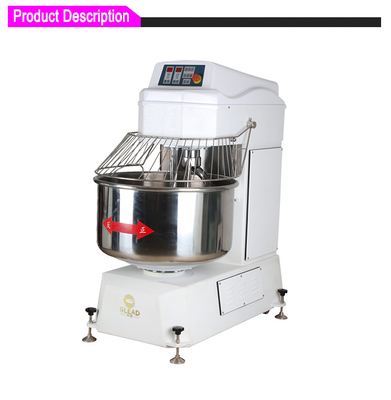 Komersial 260Liter Electric Spiral Mixer Untuk Campuran Tepung Dengan Daya 11.2kw