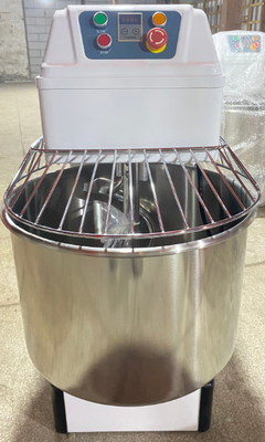 JCH-25 25kg Spiral Mixer Peralatan Campuran Tepung Dengan Kecepatan Tangki 17,8 Rpm