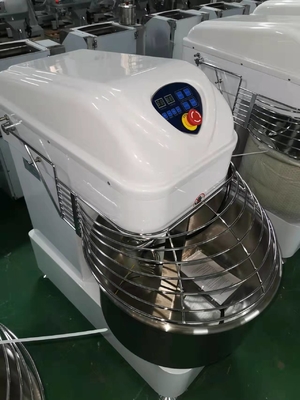 Kapasitas 80L Spiral Mixer 17,8 Rpm Tangki Kecepatan Peralatan Masak Fast Food Peralatan Dapur